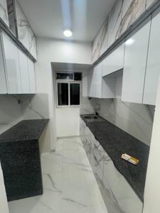 Kitchen Image of 1200 Sq.ft 3 BHK Apartment / Flat for sale in Nahar Amaryllis Towers And Plaza, Powai Mumbai for Rs. 27800000