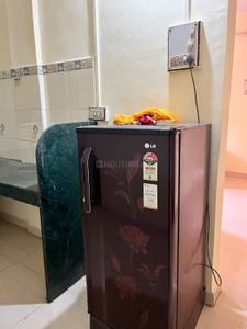 Kitchen Image of 550 Sq.ft 1 BHK Independent House for rent in Kharadi Pune for Rs. 17000