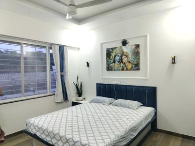Bedroom Image of 1100 Sq.ft 2 BHK Apartment / Flat for rent in Three Jewels, Kondhwa Budruk Pune for Rs. 20000