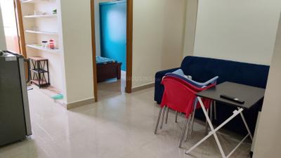 Living Room Image of 600 Sq.ft 1 BHK Apartment / Flat for rent in Kondapur Hyderabad for Rs. 25000