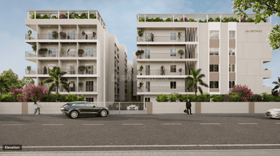Image of 1100 Sq.ft 3 BHK Apartment / Flat for sale in Jai Skyway, Chikkahullur, Bengaluru for Rs. 6500000