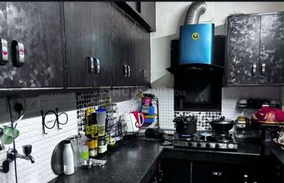 Kitchen Image of 1000 Sq.ft 2 BHK Builder Floor for sale in Ganesh Nagar New Delhi for Rs. 8200000