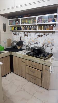 Kitchen Image of 1000 Sq.ft 2 BHK Apartment / Flat for sale in Old Malakpet Hyderabad for Rs. 5300000
