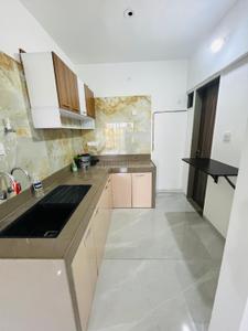 Kitchen Image of 1080 Sq.ft 2 BHK Apartment / Flat for rent in Oxy Beaumonde, Viman Nagar Pune for Rs. 50000