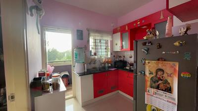 Kitchen Image of 795 Sq.ft 1 BHK Apartment / Flat for rent in DS Max Springfield, Anagalapura Bengaluru for Rs. 25000