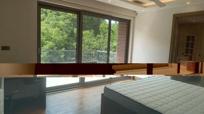 Bedroom Image of 2600 Sq.ft 4 BHK Builder Floor for rent in West End New Delhi for Rs. 500000