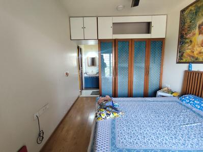 Bedroom Image of 1250 Sq.ft 3 BHK Apartment / Flat for rent in Skyi Songbirds , Bhugaon Pune for Rs. 40000