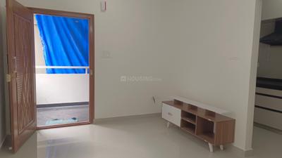 Living Room Image of 750 Sq.ft 1 BHK Apartment / Flat for rent in Nagavara Bengaluru for Rs. 22000