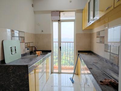 Kitchen Image of 1020 Sq.ft 2 BHK Apartment / Flat for rent in Marathon Nexzone, Kolkhe Navi Mumbai for Rs. 27000