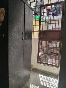 Bedroom Two Image of 844 Sq.ft 2 BHK Builder Floor for rent in Rajpur New Delhi for Rs. 13500