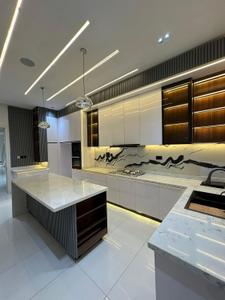 Kitchen Image of 2610 Sq.ft 3 BHK Apartment / Flat for sale in Aavishkar Atlantis Elevate, Vaishno Devi Circle Ahmedabad for Rs. 14000000