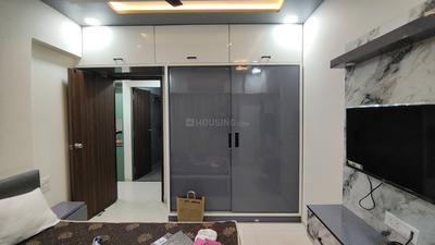 Bedroom Image of 1500 Sq.ft 3 BHK Apartment / Flat for rent in Adani Amogha, Shantigram Ahmedabad for Rs. 55000
