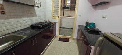Kitchen Image of 1100 Sq.ft 2 BHK Builder Floor for rent in Horamavu Bengaluru for Rs. 29000