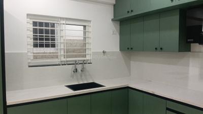 Kitchen Image of 1200 Sq.ft 2 BHK Apartment / Flat for rent in HBR Layout Bengaluru for Rs. 42000