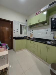 Kitchen Image of 840 Sq.ft 1 BHK Builder Floor for rent in HSR Layout Bengaluru for Rs. 42000