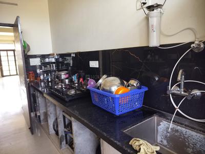 Kitchen Image of 1400 Sq.ft 3 BHK Builder Floor for rent in Mansarovar Extension Jaipur for Rs. 26000