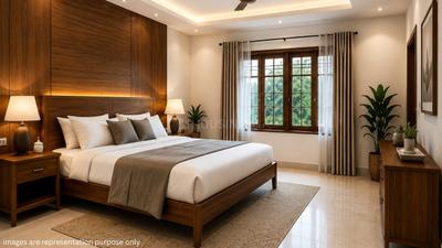 Bedroom Image of 1500 Sq.ft 3 BHK Villa for sale in Naikkanal Thrissur for Rs. 6250000