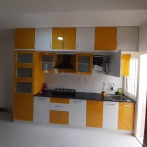 Kitchen Image of 707 Sq.ft 1 BHK Apartment / Flat for rent in Mana Tropicale, Gattahalli Bengaluru for Rs. 31000