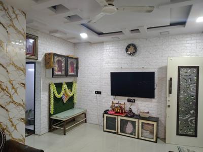 Living Room Image of 896 Sq.ft 2 BHK Apartment / Flat for rent in Terraform Iris, Kasarvadavali Thane for Rs. 18500