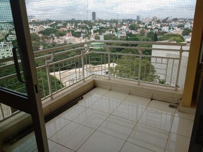 Balcony Image of 1100 Sq.ft 3 BHK Apartment / Flat for rent in Mantri Greens, Sheshadripuram Bengaluru for Rs. 80000