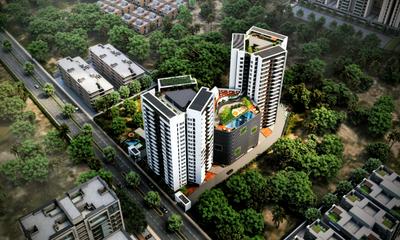 Image of 742 Sq.ft 2 BHK Apartment / Flat for sale in Shree One Uttam, Chembur, Mumbai for Rs. 26700000