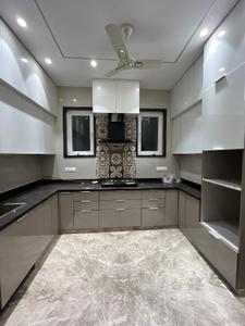Kitchen Image of 2000 Sq.ft 3 BHK Builder Floor for rent in Kirti Nagar New Delhi for Rs. 65000