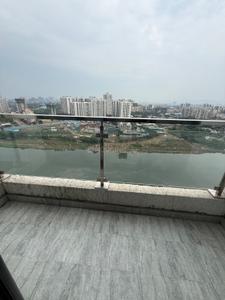 Balcony Image of 1936 Sq.ft 3 BHK Apartment / Flat for rent in Duville Riverdale Residences I, Kharadi Pune for Rs. 62000