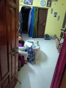 Bedroom Image of 650 Sq.ft 1 BHK Builder Floor for rent in Vanagaram Chennai for Rs. 14500