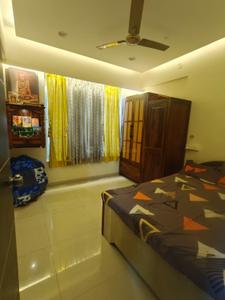 Bedroom Image of 706 Sq.ft 2 BHK Apartment / Flat for rent in Atulya Rachana, Thergaon Pune for Rs. 25000