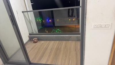 Balcony Image of 1950 Sq.ft 3 BHK Apartment / Flat for rent in Sola Ahmedabad for Rs. 30000