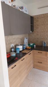 Kitchen Image of 701 Sq.ft 2 BHK Apartment / Flat for rent in Samraat Apna Ghar, Gangapur Nashik for Rs. 8000