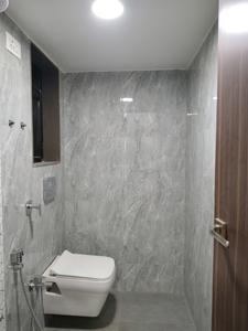 Common Bathroom Image of 720 Sq.ft 1 BHK Apartment / Flat for rent in Vijay Orion, Hiranandani Estate Thane for Rs. 20000
