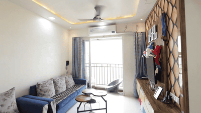 Living Room Image of 510 Sq.ft 1 BHK Apartment / Flat for sale in Vijay Orovia, Hiranandani Estate Thane for Rs. 8500000