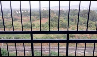 Balcony Image of 615 Sq.ft 1 BHK Apartment / Flat for rent in Raj Tulsi Astha, Badlapur East Badlapur for Rs. 6000
