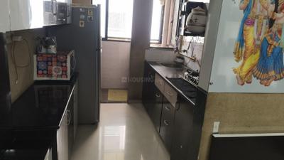 Kitchen Image of 639 Sq.ft 1 BHK Apartment / Flat for sale in Riddhi Kaushalam Residency, Gota Ahmedabad for Rs. 3900000