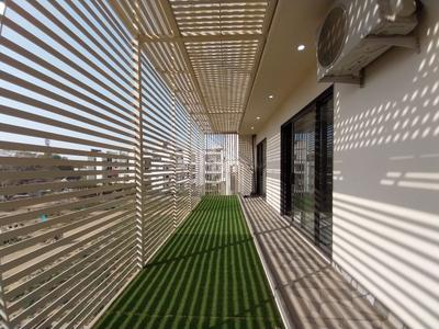 Balcony Image of 2100 Sq.ft 3 BHK Builder Floor for rent in South City Luxury Floors, Sector 50 Gurgaon for Rs. 90000