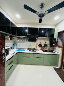 Kitchen Image of 2400 Sq.ft 4 BHK Apartment / Flat for sale in Aaryan Eureka, Ognaj Ahmedabad for Rs. 16000000