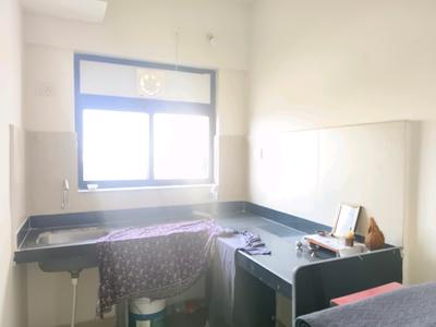Kitchen Image of 520 Sq.ft 1 BHK Apartment / Flat for rent in Runwal Gardens Phase 2 Bldg No 13 17, Dombivli East Thane for Rs. 12000