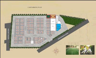 Image of 1333 Sq.ft 2 BHK Apartment / Flat for sale in Yuva Sunrise, Chandapura, Bengaluru for Rs. 7555000