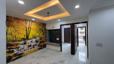 Living Room Image of 900 Sq.ft 3 BHK Builder Floor for sale in Burari New Delhi for Rs. 4100000