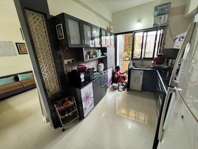 Kitchen Image of 1250 Sq.ft 2 BHK Apartment / Flat for rent in Chhani Vadodara for Rs. 25000