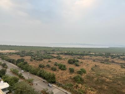 Balcony Image of 2300 Sq.ft 3 BHK Apartment / Flat for rent in Shreenathji Delta Riviera, Ulwe Navi Mumbai for Rs. 80000