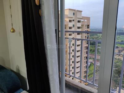 Balcony Image of 950 Sq.ft 2 BHK Apartment / Flat for sale in Gajra Bhoomi Lawns, Shilphata Thane for Rs. 6100000