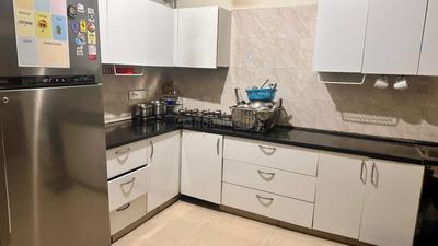 Kitchen Image of 2350 Sq.ft 4 BHK Apartment / Flat for rent in Omaxe Heights, Sector 86 Faridabad for Rs. 40000