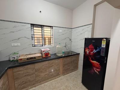 Kitchen Image of 800 Sq.ft 2 BHK Independent House for rent in Sevashrama Bengaluru for Rs. 43000