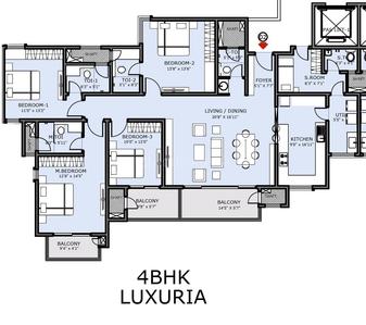 4 BHK Flat