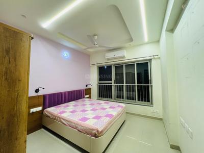 Bedroom Image of 1370 Sq.ft 2.5 BHK Apartment / Flat for rent in Adani The Meadows, Shantigram Ahmedabad for Rs. 40000