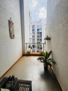 Balcony Image of 1291 Sq.ft 2 BHK Apartment / Flat for rent in Landmark Garden, Kalyani Nagar Pune for Rs. 48000
