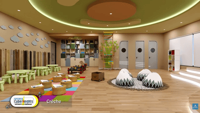 Image of 1577 Sq.ft 2.5 BHK Apartment / Flat for sale in Aparna Cyber Heights, Osman Nagar, Hyderabad for Rs. 13700000