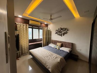 Bedroom Image of 1000 Sq.ft 2 BHK Apartment / Flat for rent in Benzer Tower, Borivali East Mumbai for Rs. 62000